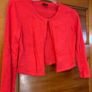 Talbots Hot Pink Shrug Sweater